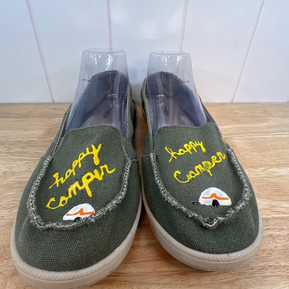 TIME &Tru Custom painted “Happy Camper” shoes size 11‎ - Picture 2 of 7